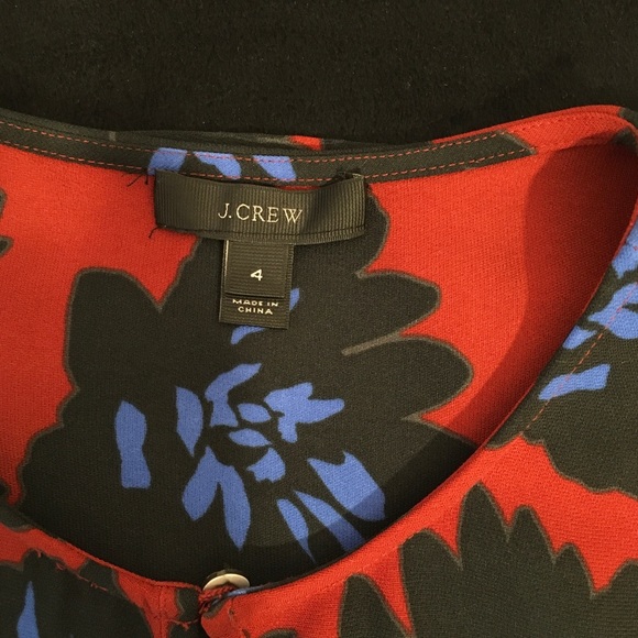 J.Crew Firework Floral Top - Picture 5 of 7